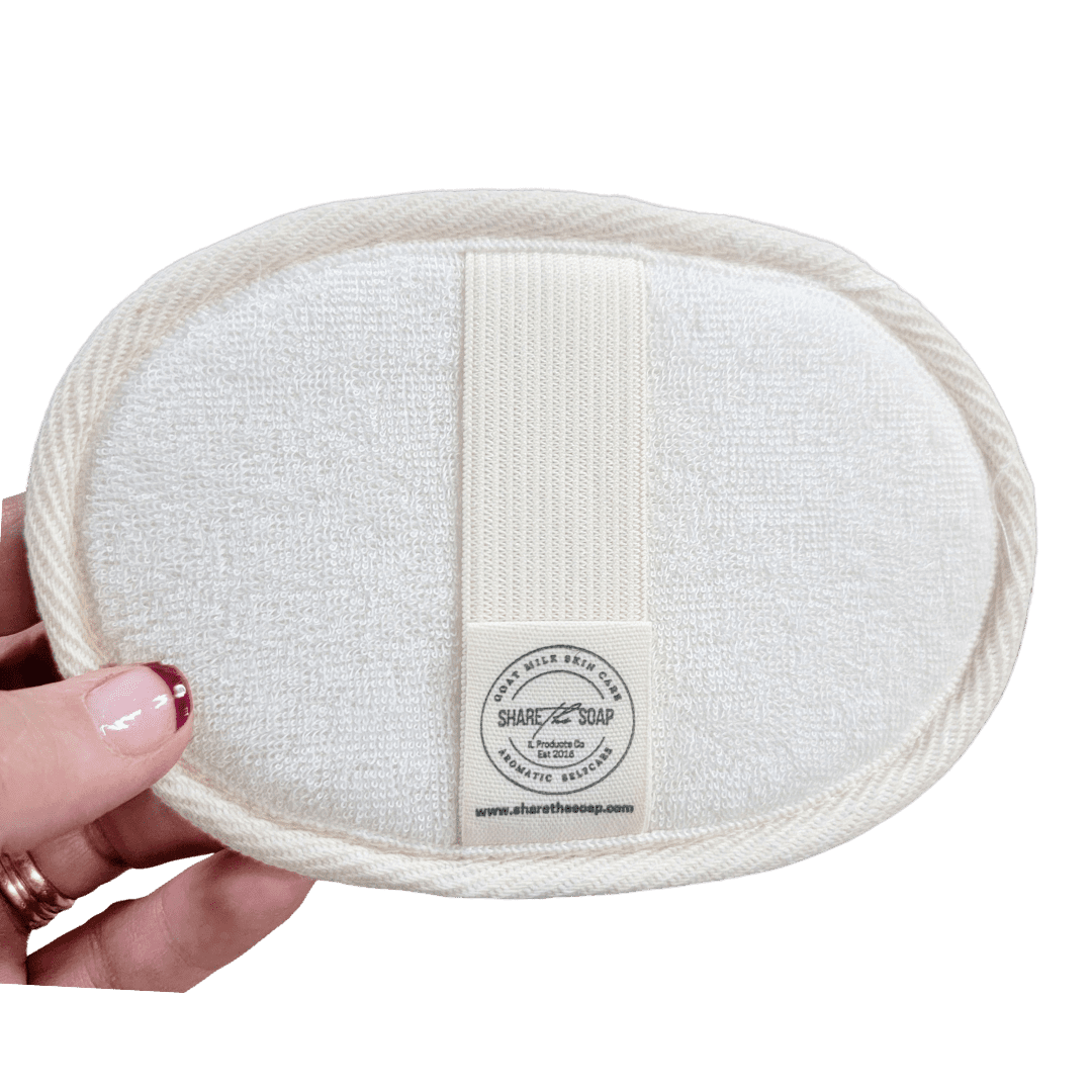 Exfoliating Pad sisal organic cotton