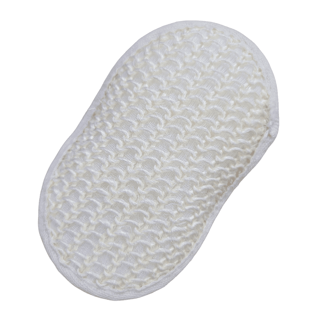 Exfoliating Pad sisal organic cotton