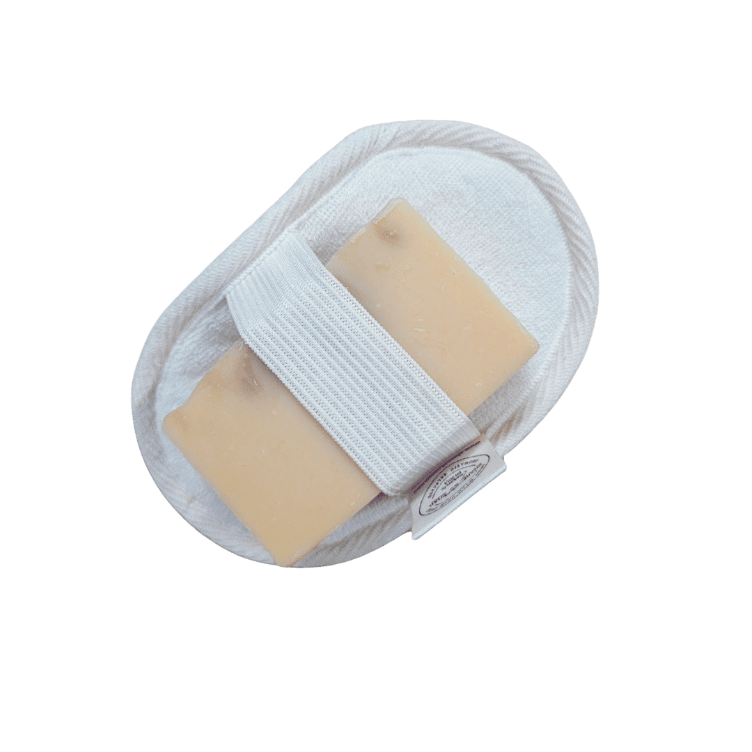 Exfoliating Pad organic cotton loofah sisal