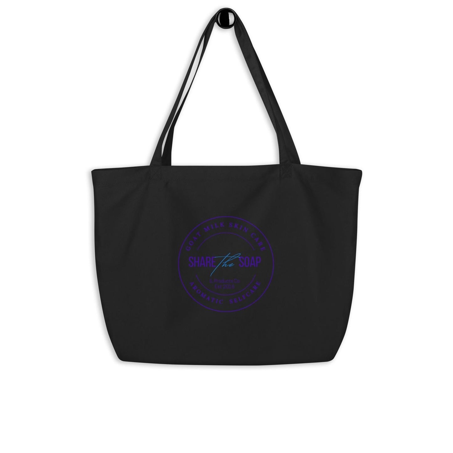 Just a Girl Large organic tote bag