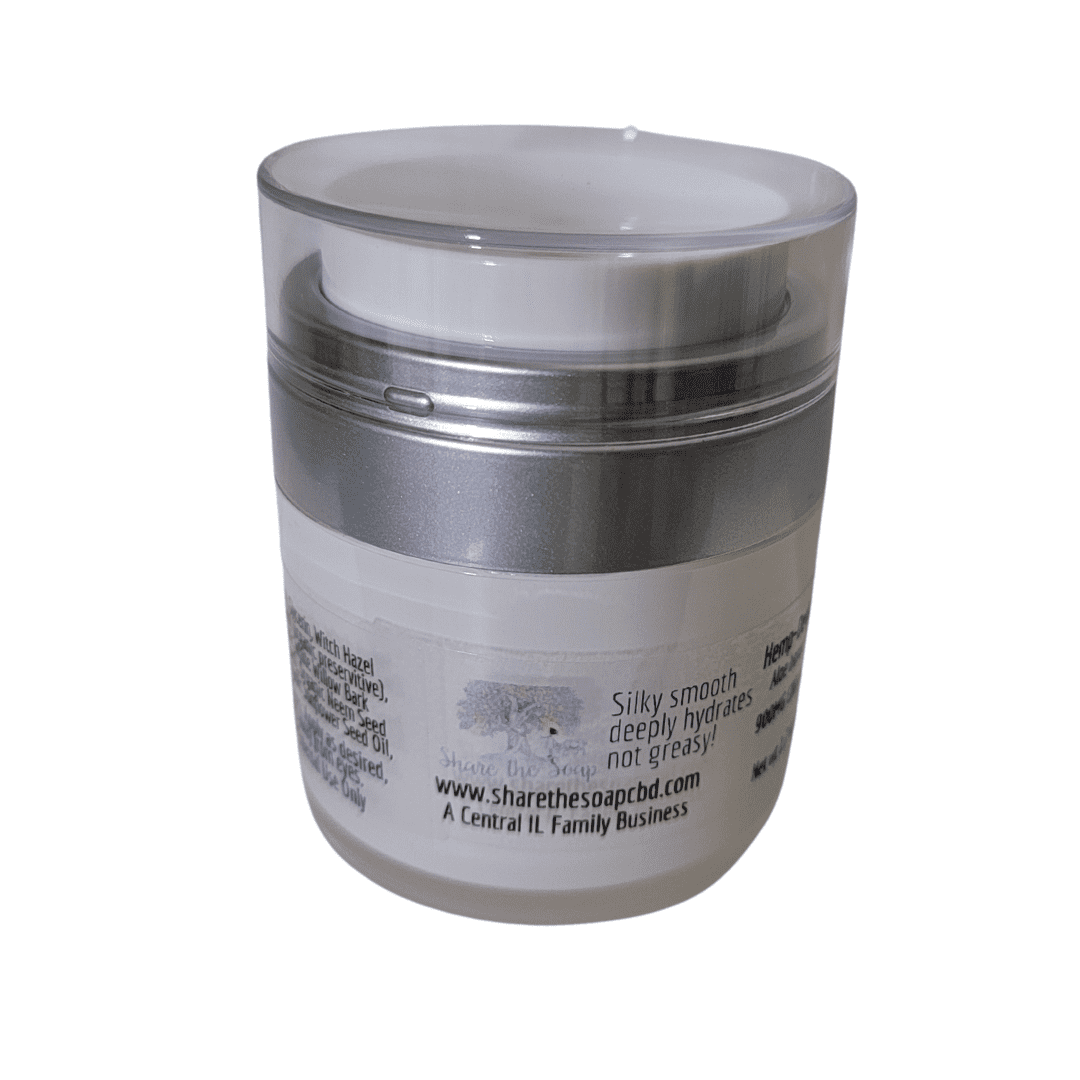 Aloe Lotion with Goat Milk-2 oz airless jar great for travel office gifts
