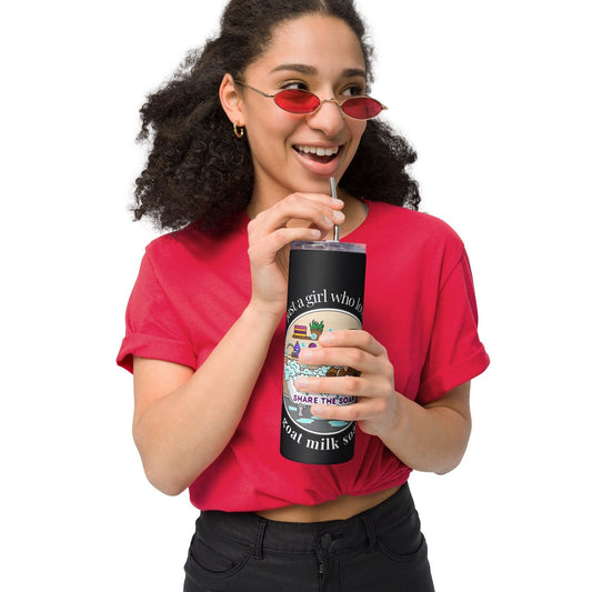 Just a Girl Stainless steel tumbler