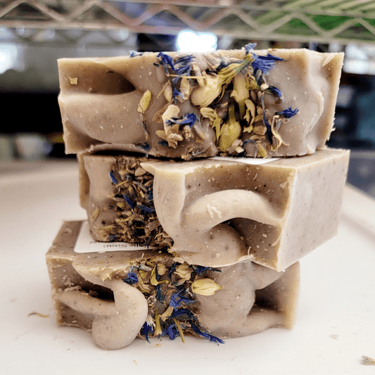 Lavender-Mint Loaf of Milk Soap FREE SHIPPING