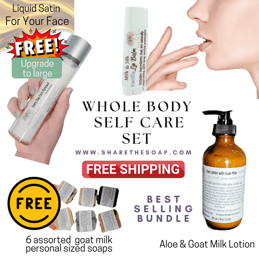 The Winter Skin Essentials Set aka Whole Body Self Care Set Best Sellers Bundle