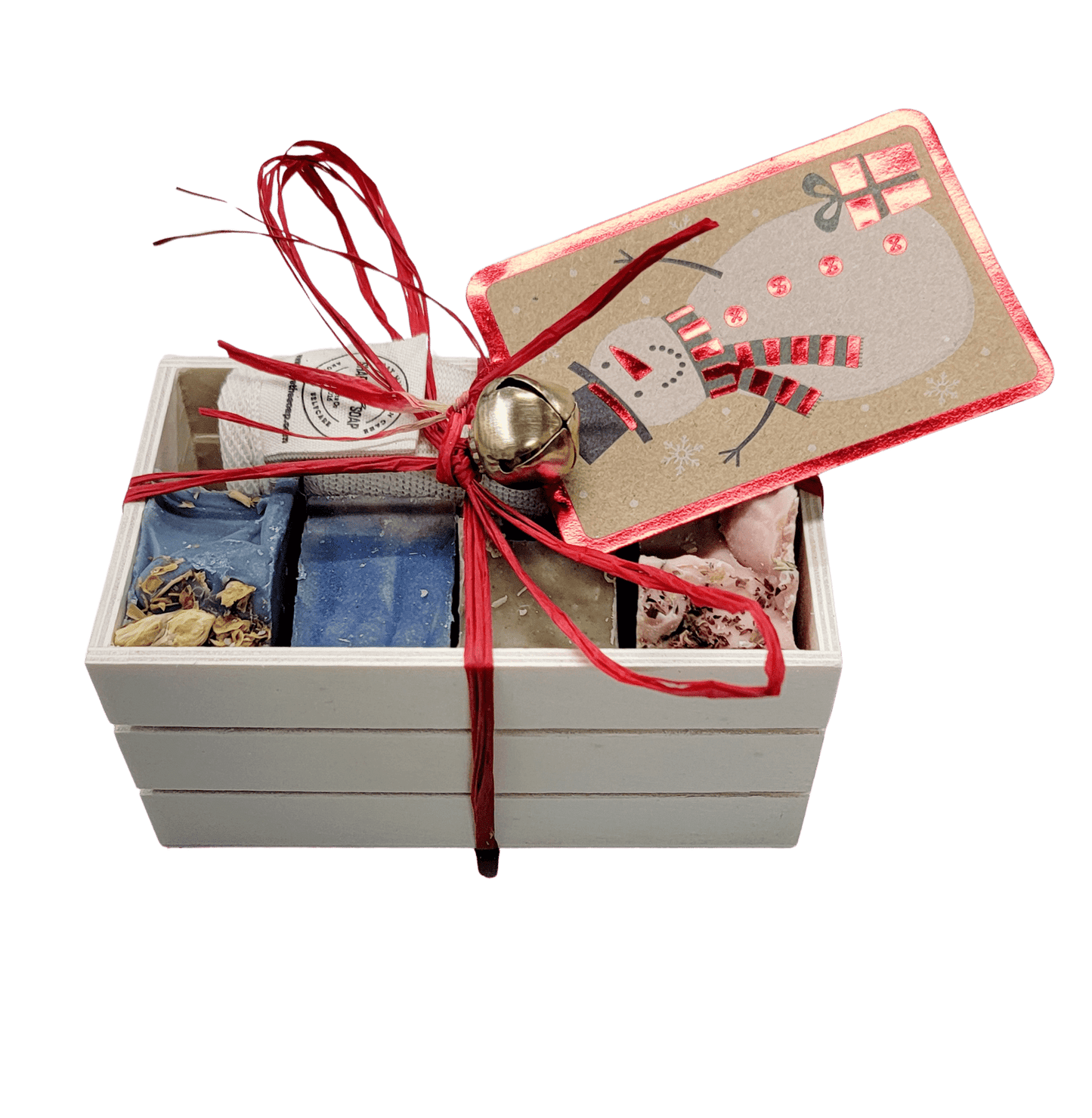 Milk Soap Crate Gift Set