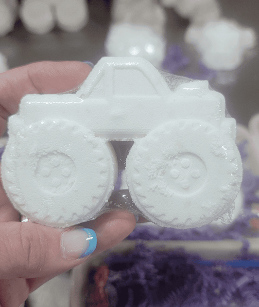 Paint Your Own Bath Bomb Soak  - Monster Truck