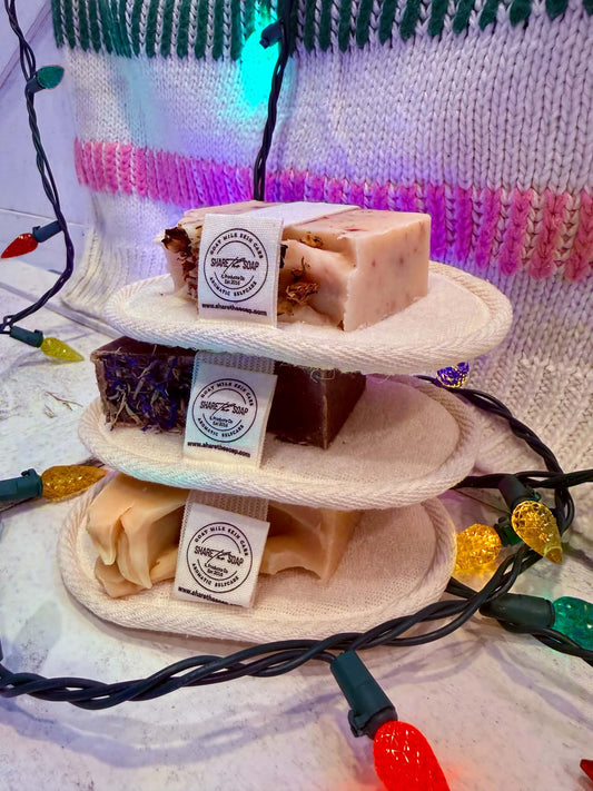 HOLIDAY PREORDER ONLY SALE — 3 Bars & 3 Exfoliator Pads Gift Bundle