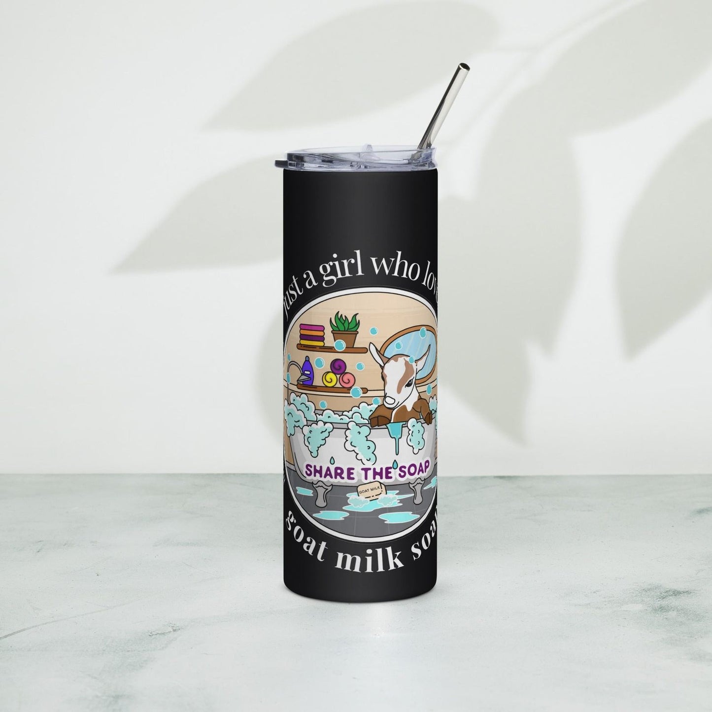 Just a Girl Stainless steel tumbler