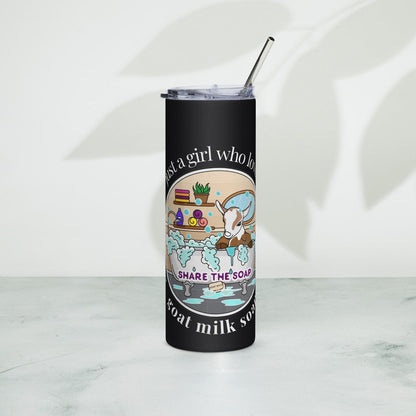Just a Girl Stainless steel tumbler
