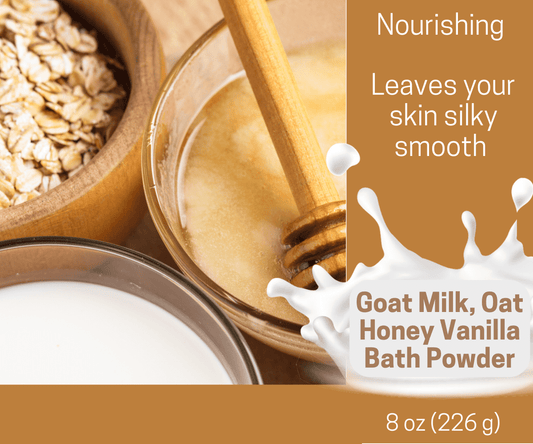 Wholesale Milk Oat Honey Vanilla Nourishing Goat Milk Bath Soak Powder