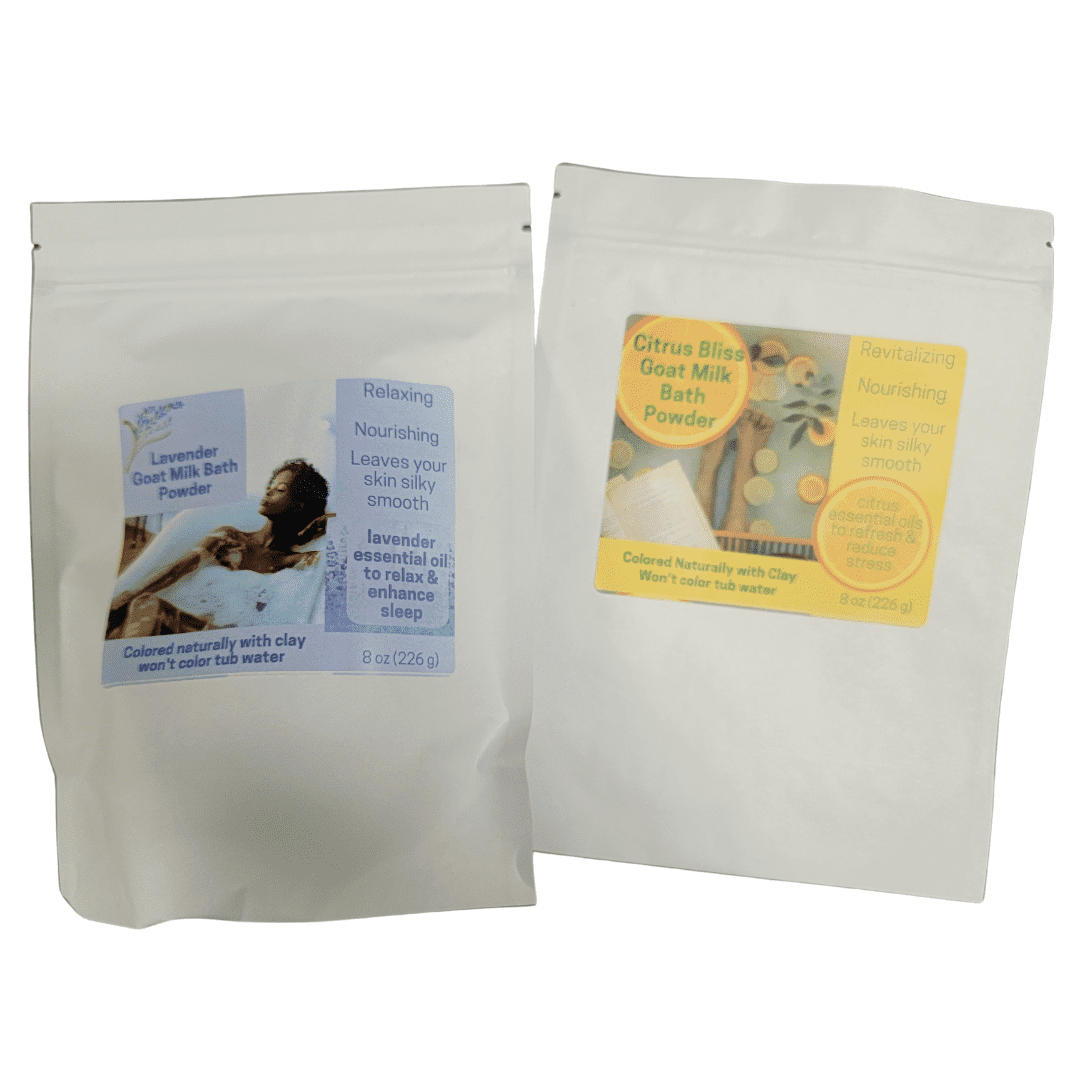 Lemongrass Goat Milk Bath Soak Powder