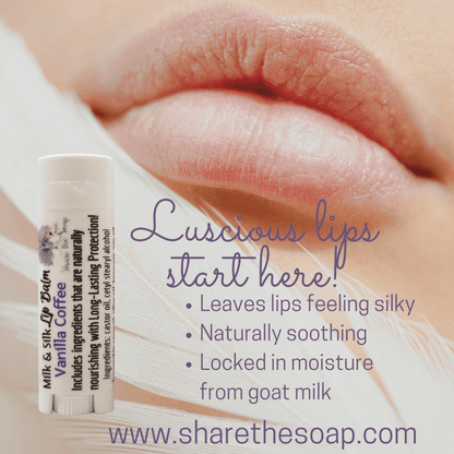 Share The Soap Goat Milk Lip Balm Very Berry -  Feels Like Silk Goat Milk PLUS Lip Balm-single 🍓🍓