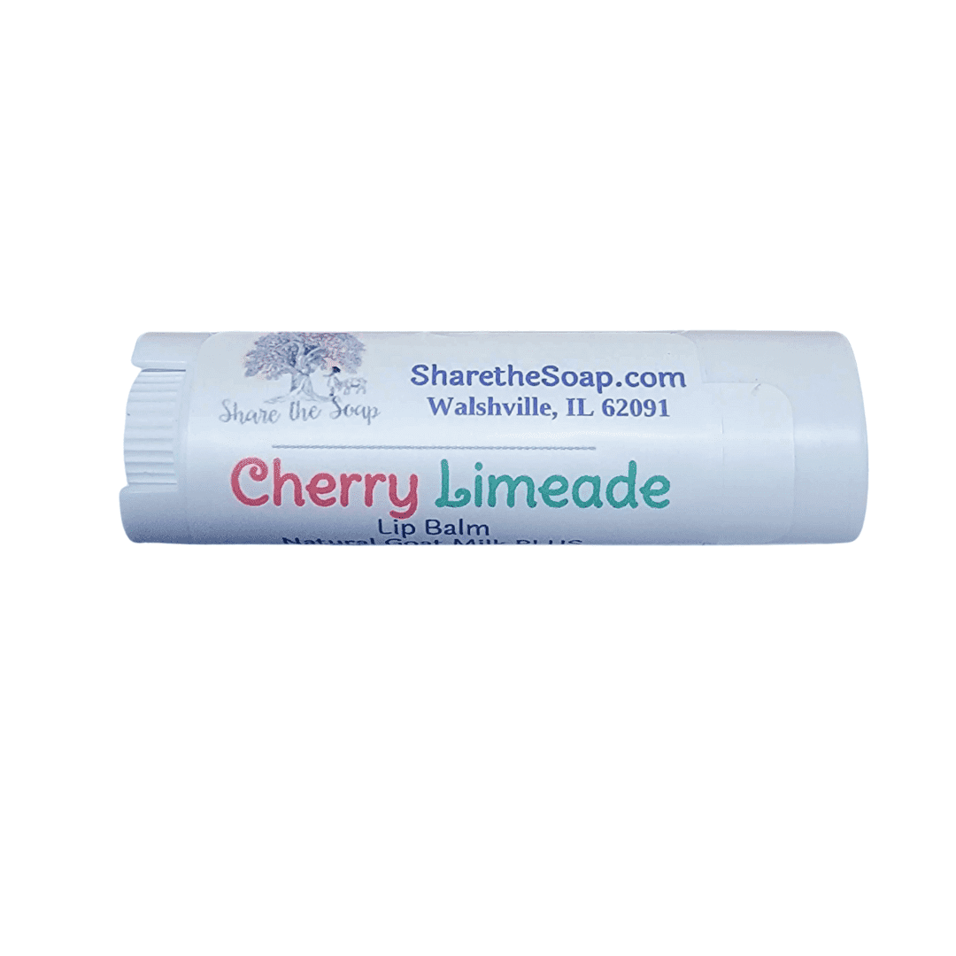 ShareTheSoap Bath & Body Cherry Limeade Feels Like Silk Goat Milk Plus Lip Balm