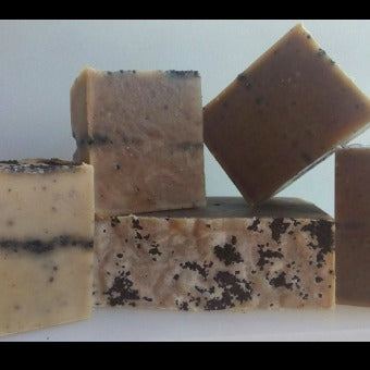 Coffee & Milk Scrub Loaf of Soap