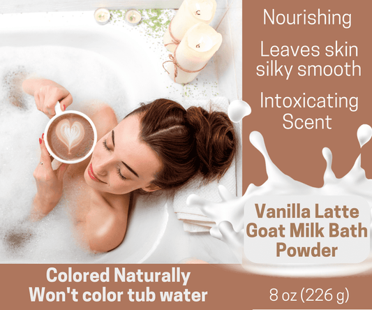Vanilla Latte - Goat Milk Bath Soak Powder